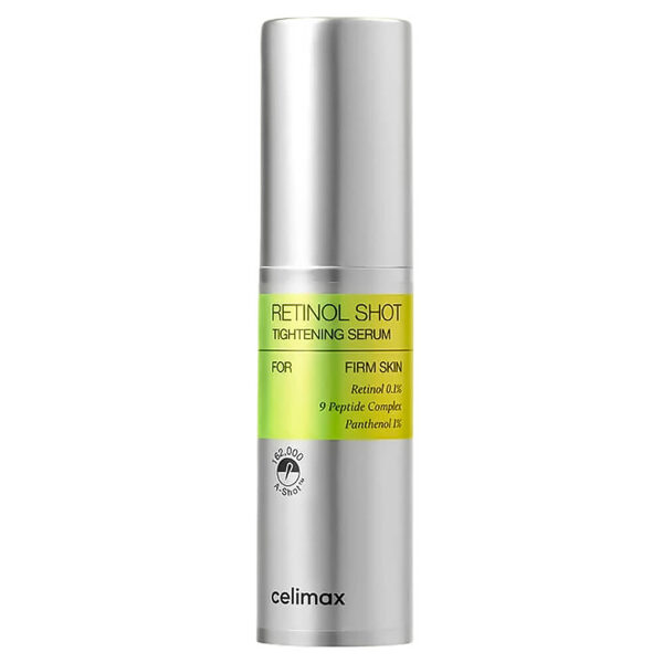 Nostiprinošs serums ar retinolu un mikroadatām Celimax The Vita−A Retinol Shot Tightening Serum