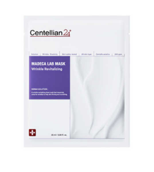 Atjaunojoša pretgrumbu maska Centellian24 Madeca Lab Mask - Wrinkle Revitalizing