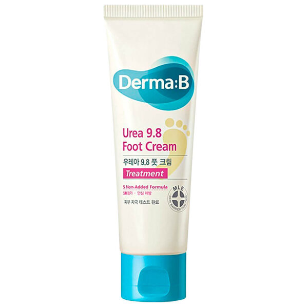 Mīkstinošs lamelārais pēdu krēms ar urīnvielu Derma:B Urea 9.8 Foot Cream