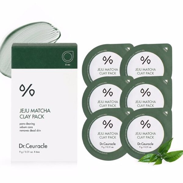 Matcha attīrošā mālu maska Матча Dr.Ceuracle Jeju Matcha Clay Pack