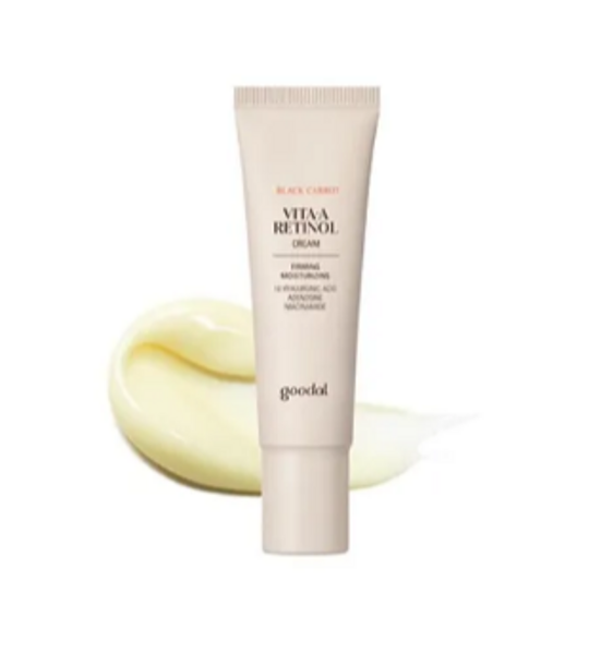 Sejas krēms ar melno burkānu retinolu Goodal Black Carrot Vita-A Retinol Firming Cream