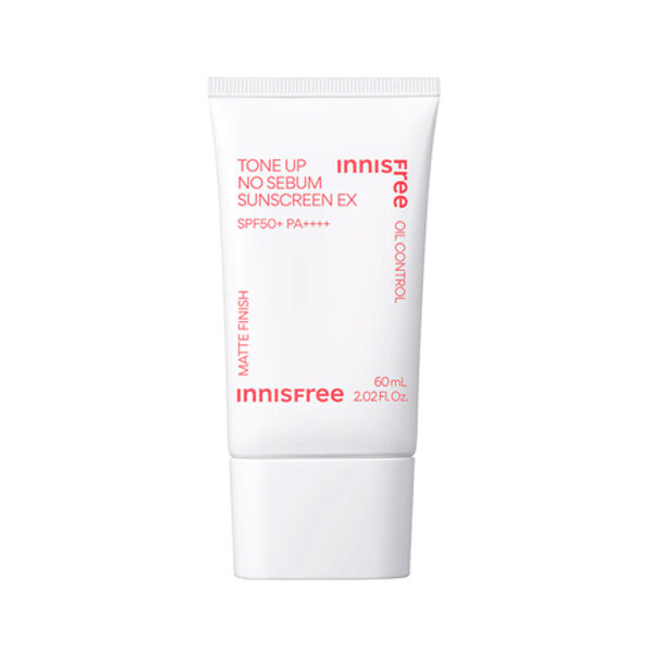 Матирующий санскрин Innisfree Tone Up No Sebum Sunscreen EX Spf50+ Pa++++ 