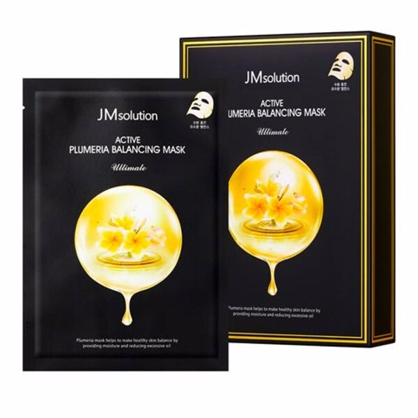 Интенсивно увлажняющая маска для лица  JMsolution Active Plumeria Balancing Mask Ultimate 