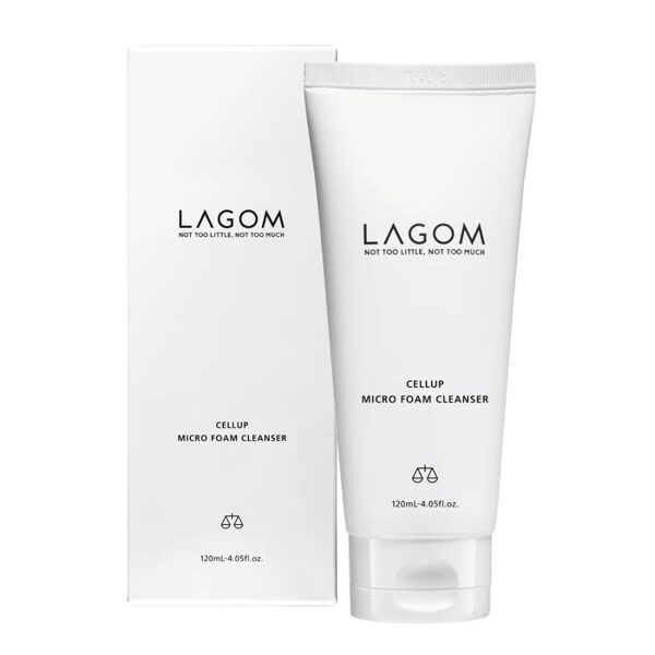 Smalkas putas sejas mazgāšanai Lagom Cellup Micro Foam Cleanser