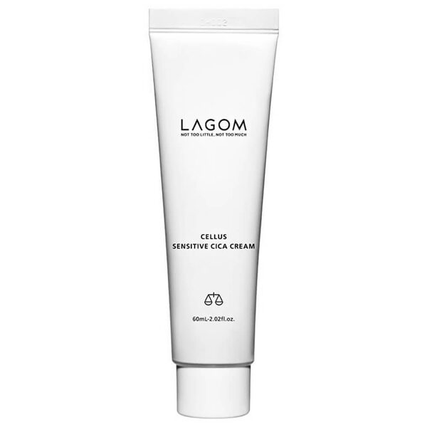 Успокаивающий барьерный крем с центеллой Lagom Cellus Sensitive Cica Cream