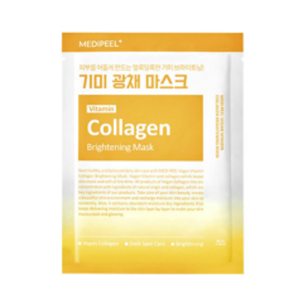 Izgaismojoša maska ​​ar vitamīniem un kolagēnu MEDIPEEL Vitamin Collagen Brightening Mask