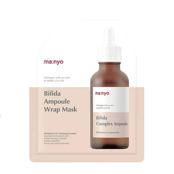 Гидрогелевая маска с бифидобактериями Manyo Bifida Ampoule Wrap Mask