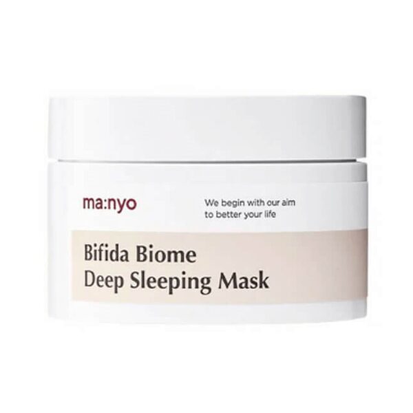 Nakts maska ar probiotikām un PHA Manyo Bifida Biome Deep Sleeping Mask