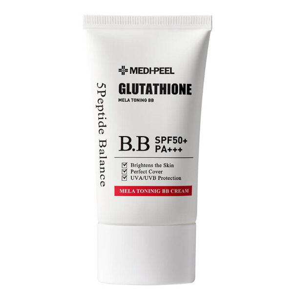 BB krēms ar glutationu Medi-Peel Bio-Intense Glutathione Mela Toning BB Cream SPF 50+PA++++