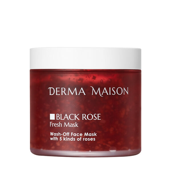 Mitrinoša maska ​​ar rožu ekstraktu Medi-Peel Derma Maison Black Rose Wash Off Fresh Mask