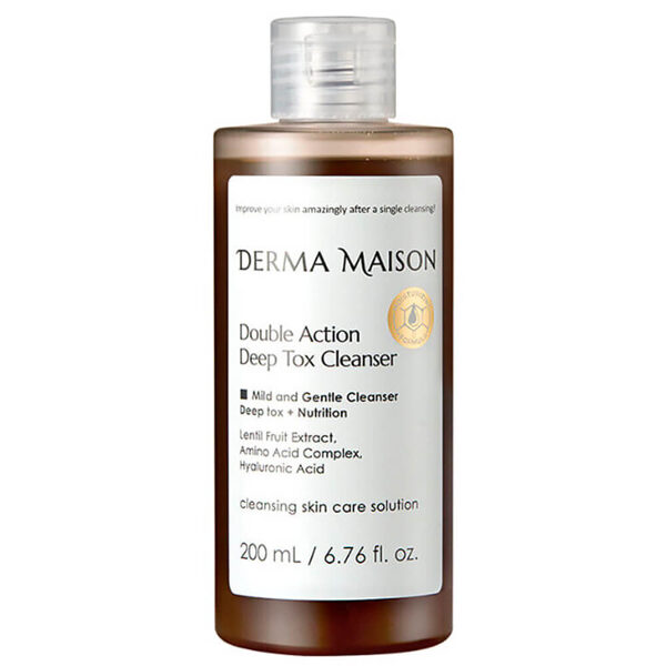 Delikāts dziļās tīrīšanas līdzeklis Medi-Peel Derma Maison Double Action Deep Tox Cleanser