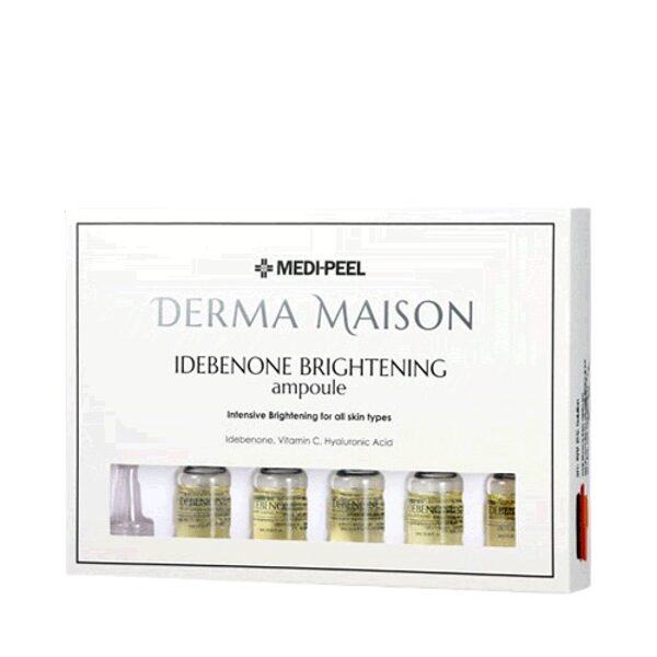 Koncentrētās ampulas ar idebenonu Medi-Peel Derma Maison Idebenon Brightening Ampoule