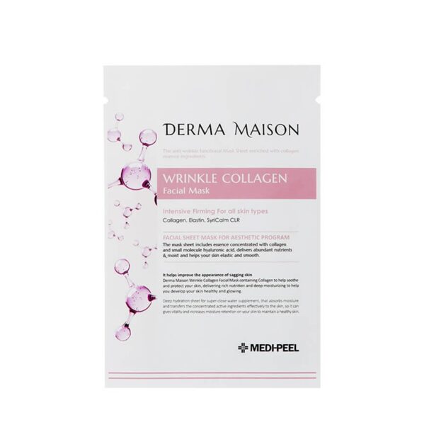 Anti-age maska ar kolagēnu Medi-Peel Derma Maison Wrinkle Collagen Facial Mask