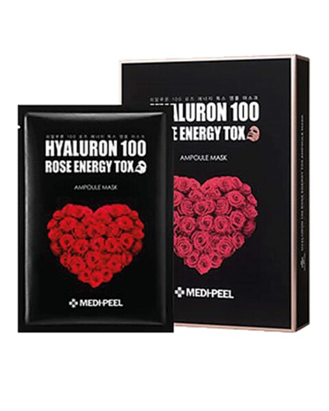 Medi-Peel Hyaluron 100 Rose Energy Tox Ampoule Mask