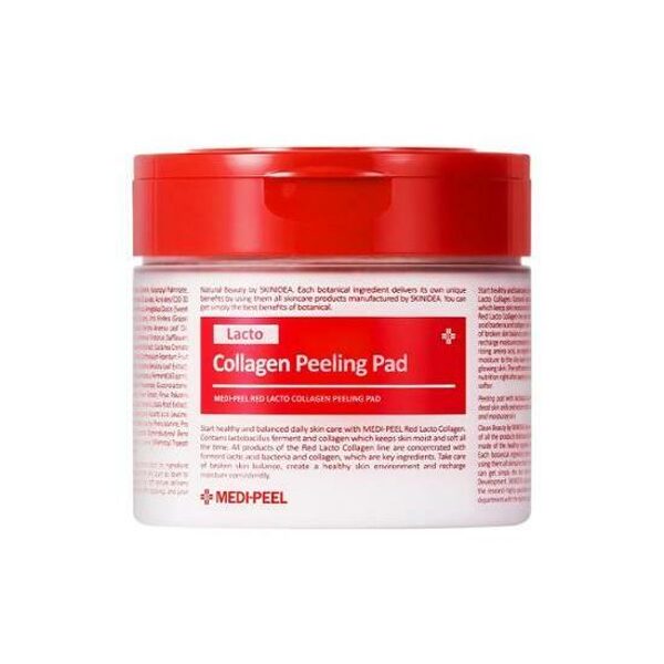 Матирующие пилинг-пэды с лактобактериями и коллагеном Medi-Peel Red Lacto Collagen Peeling Pad