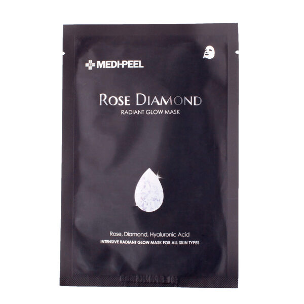 Маска с алмазной пудрой для сияния кожи Medi-Peel Rose Diamond Mask