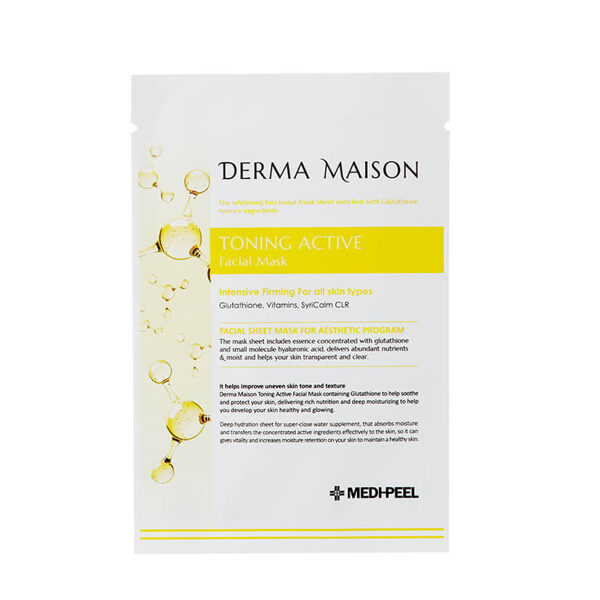 Осветляющая маска с витаминным комплексом Medi-Peel Toning Active Facial Mask