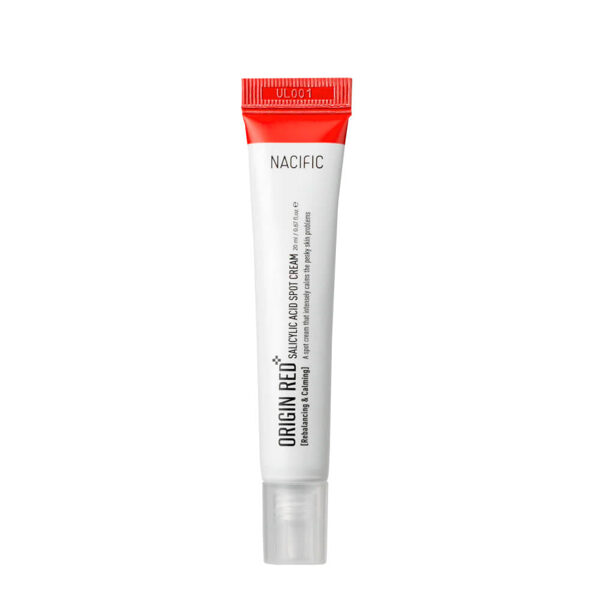 Pretiekaisuma spot-krēms ar BHA skābi NACIFIC Origin Red Salicylic Acid Spot Cream