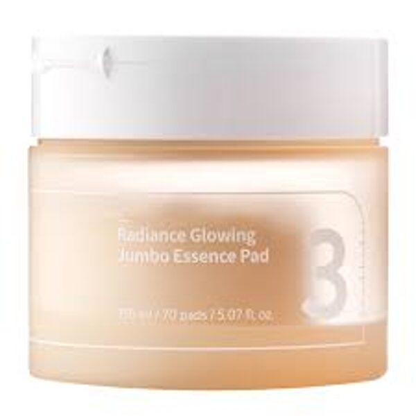 Пэды для сияния кожи лица Numbuzin No.3 Radiance Glowing Jumbo Essence Pad