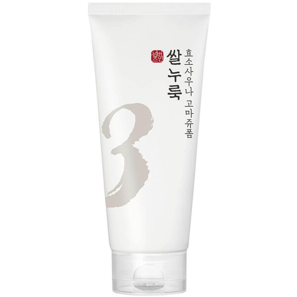 Enzīmu pīlinga putas ar rīsiem sejas mazgāšanai Numbuzin No.3 Rice Enzyme Skin Softening Cleansing Foam