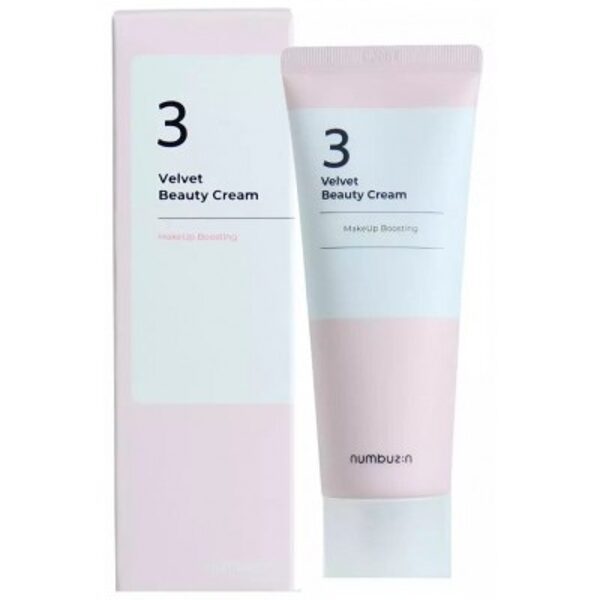 Разглаживающий крем для лица под макияж Numbuzin No.3 Velvet Beauty Cream