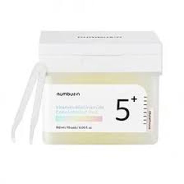 Koncentrēti diski ar vitamīniem un niacinamīdu Numbuzin No.5 Vitamin-Niacinamide Concentrated Pad