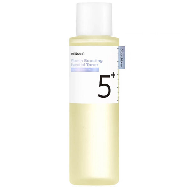 Izgaismojošs toneris-esence ar niacinamīdu Numbuzin No.5 Vitamin Boosting Essential Toner