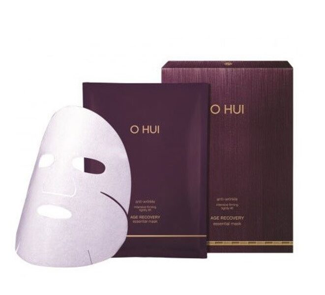 Intensīva anti-age maska ​​ar pretgrumbu funkciju O HUI Age Recovery Essential Mask