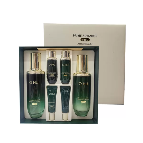 Pretnovecošanas liftinga produktu komplekts O HUI Prime Advancer Pro 2pcs Special Set+serum samples