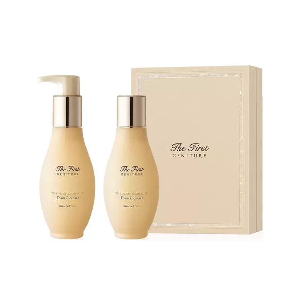 Luksusa ādas attīrošo putu komplekts O HUI The First Geniture Foam Cleanser Special Duo Set