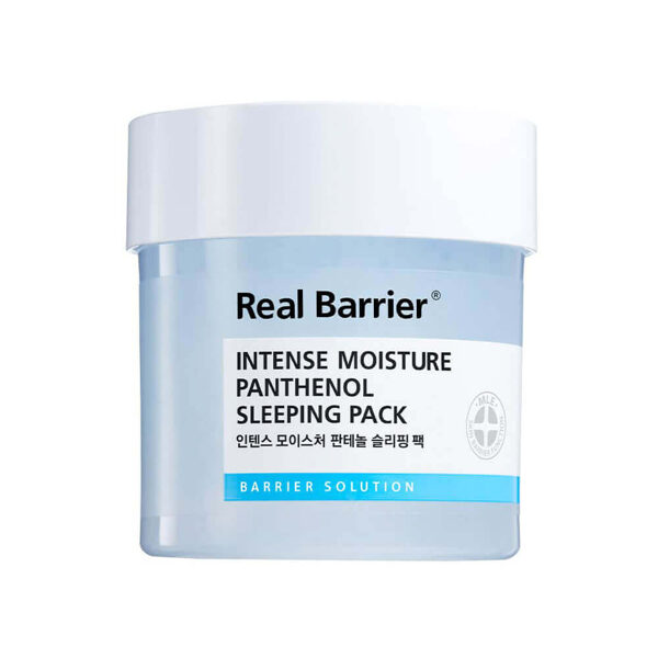 Kapsulas nakts maska ​​ar 5% pantenolu Real Barrier Intense Moisture Panthenol Sleeping Pack