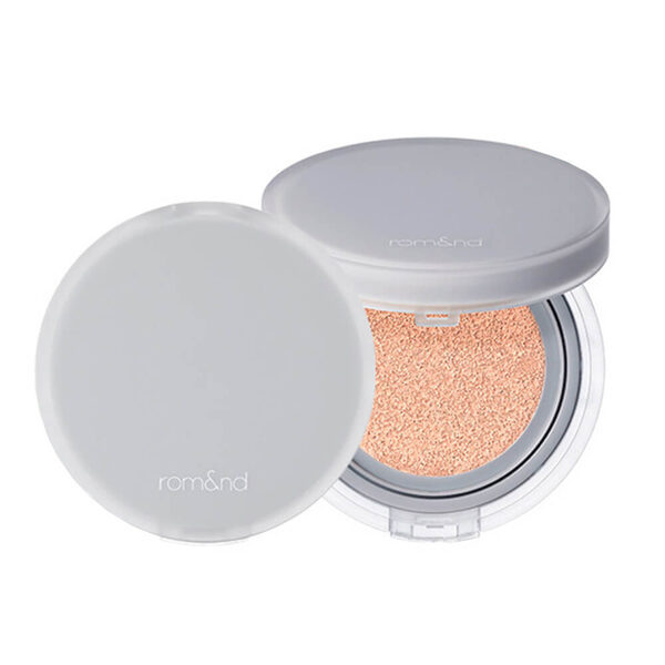 Ilgnoturīgs daļēji matējošs kušons Rom&Nd Nu Zero Cushion SPF24 PA++