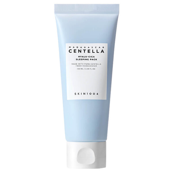 Mitrinoša nakts maska ​​ar centellu SKIN1004 Madagascar Centella Hyalu-Cica Sleeping Pack