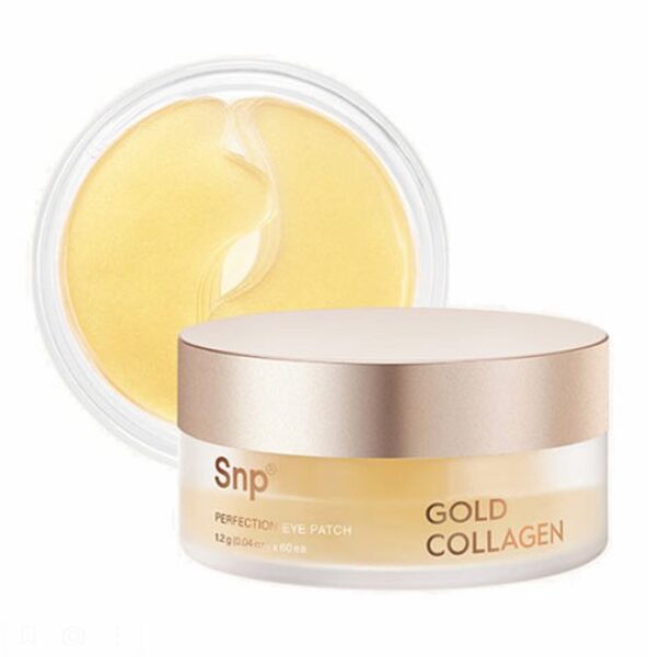 Патчи для глаз с 24-каратным золотом и коллагеном SNP Gold Collagen Perfection Eye Patch