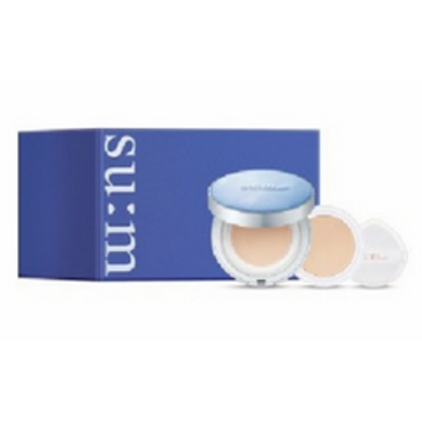 Mitrinošs kušons ar sieta filtru SU:M37 Water Full Mesh Cushion Glow SPF50+ PA+++