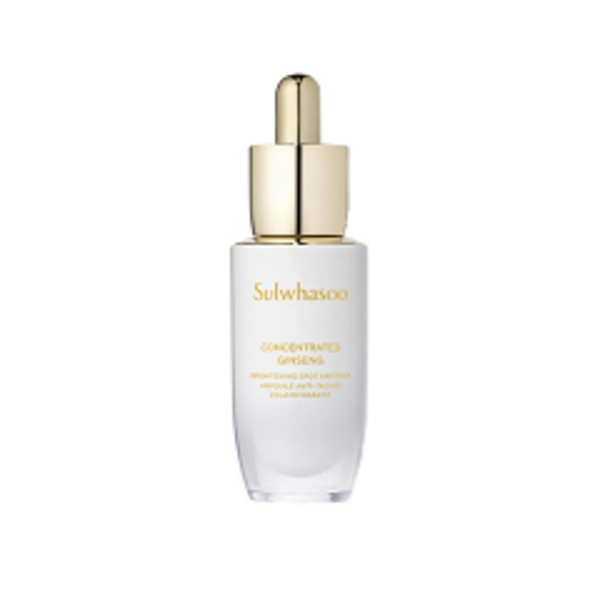 Ampula intensīvai ādas kopšanai ar pigmentāciju Sulwhasoo Concentrated Ginseng Brightening Spot Ampoule