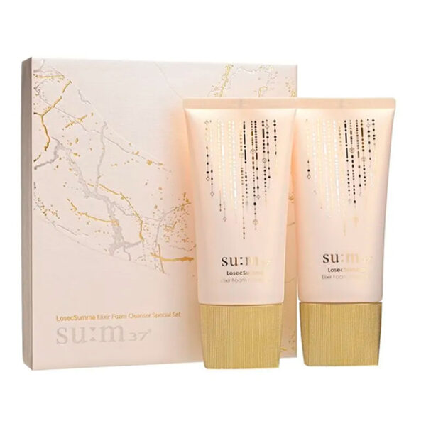 Набор очищающих пенок с золотом и лактобактериями Su:m37 Losec Summa Elixir Foam Cleanser Special Set