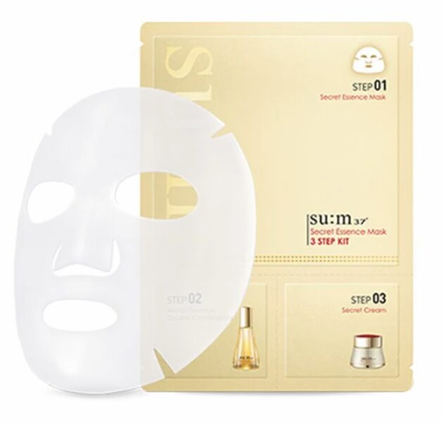 3-х этапный интенсивно ухаживающий anti-age набор Su:m37 Secret Essence 3-STEP Mask