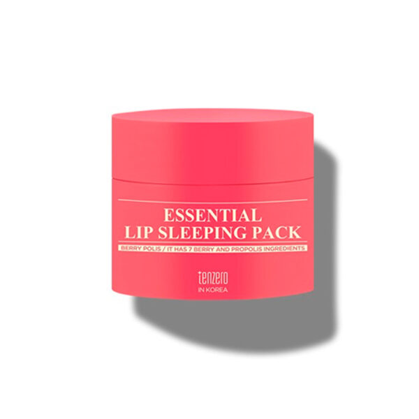 Nakts lūpu maska ​​ar ogu ekstraktu Tenzero Essential Lip Sleeping Pack Berry Polis 