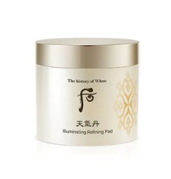 Tīrīšanas pedi mirdzošai ādai The History Of Whoo Cheongidan Illuminating Refining Pad 