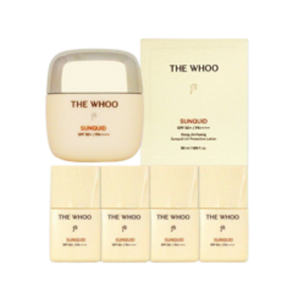 Sauļošanās komplekts The History Whoo Gongjinhyang Sunquid UV Protective Lotion Special Set (SPF50+/PA++++)