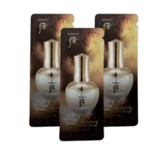 Pretnovecošanās ampula ar zelta žeņšeņa ekstraktu  The History of Whoo Cheongidan Radiant Regenerating Gold Concentrate