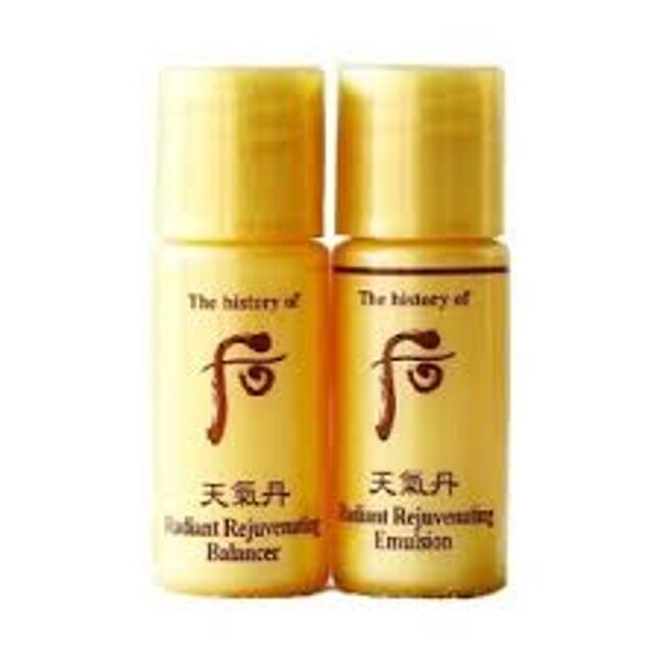 The History of Whoo Cheongidan Radiant Rejuvenating Balancer+The History of Whoo Cheongidan Radiant Rejuvenating Emulsion