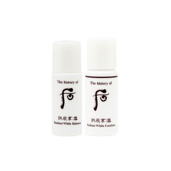 Balinošs toneris un emulsija The History of Whoo Seol Radiant White Balancer+Emulsion