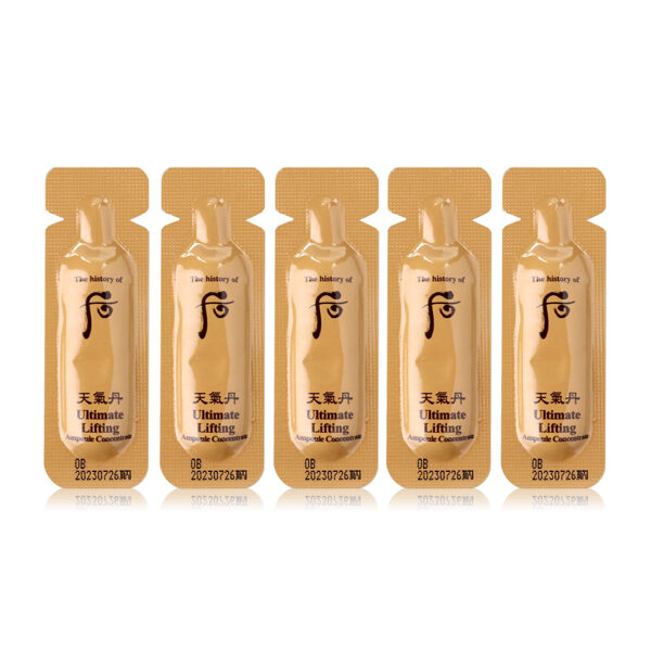 Koncentrēts ampulu liftinga serums The History of Whoo Ultimate Lifting Ampoule Concentrate