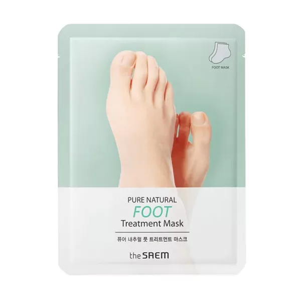 Ārstnieciskā pēdu maska The Saem Pure Natural Foot Treatment Mask