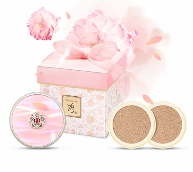 The Saga of Xiu Pink Peony Cushion Special Edition Jadan Sun Glow Cushion Set