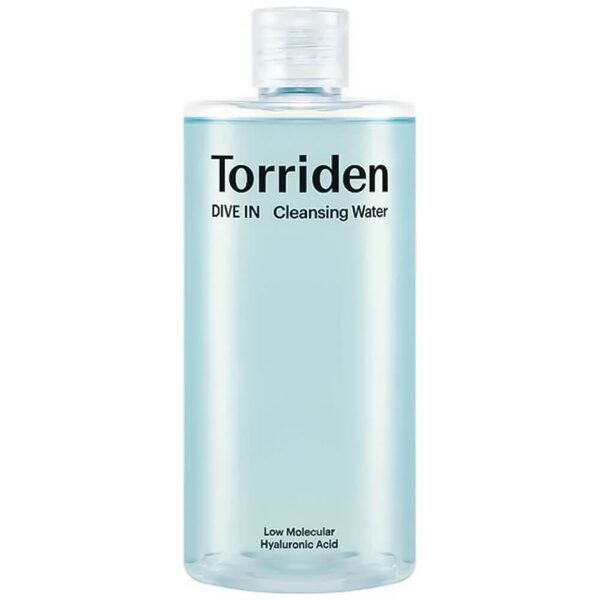 Hialuronskābes kosmētikas noņemšanas ūdens Torriden DIVE IN Low Molecular Hyaluronic Acid Cleansing Water