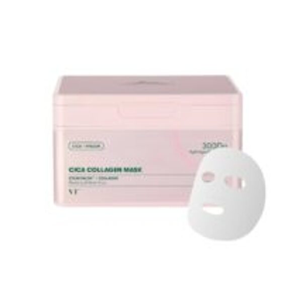 Auduma masku komplekts ar kolagēnu ādas elastībai VT Cosmetics Cica Collagen Mask