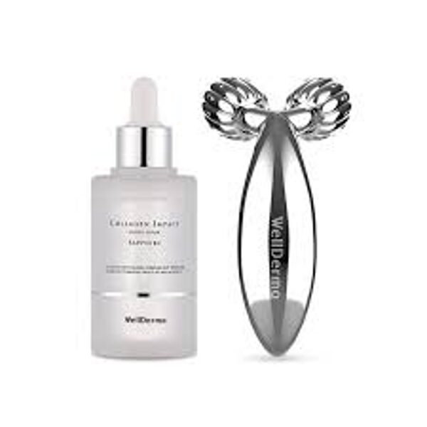 WellDerma Collagen Beauty Care Serum & Roller Set